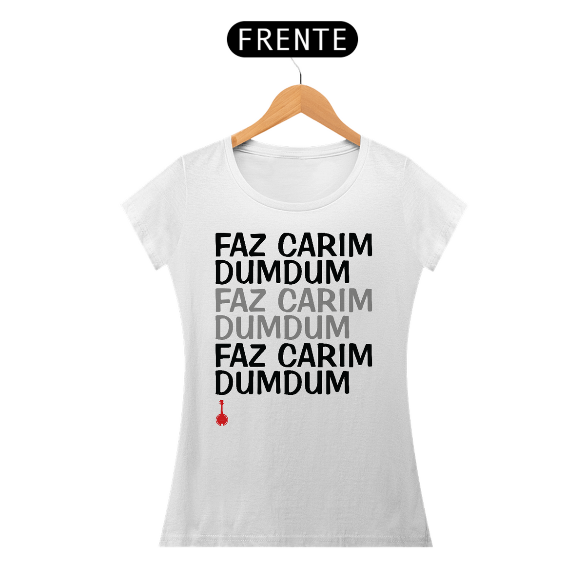 Nome do produto: Baby Look Faz Carim Dumdum