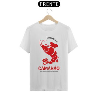 Nome do produtoCamiseta Assassinaram o Camarão