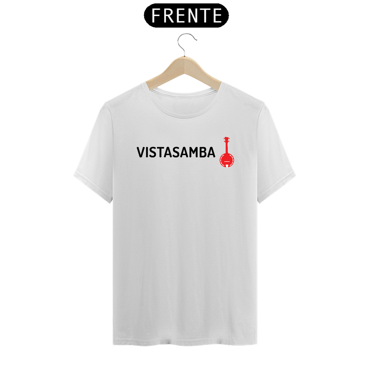 Nome do produto: Camiseta Vista Samba - Branca