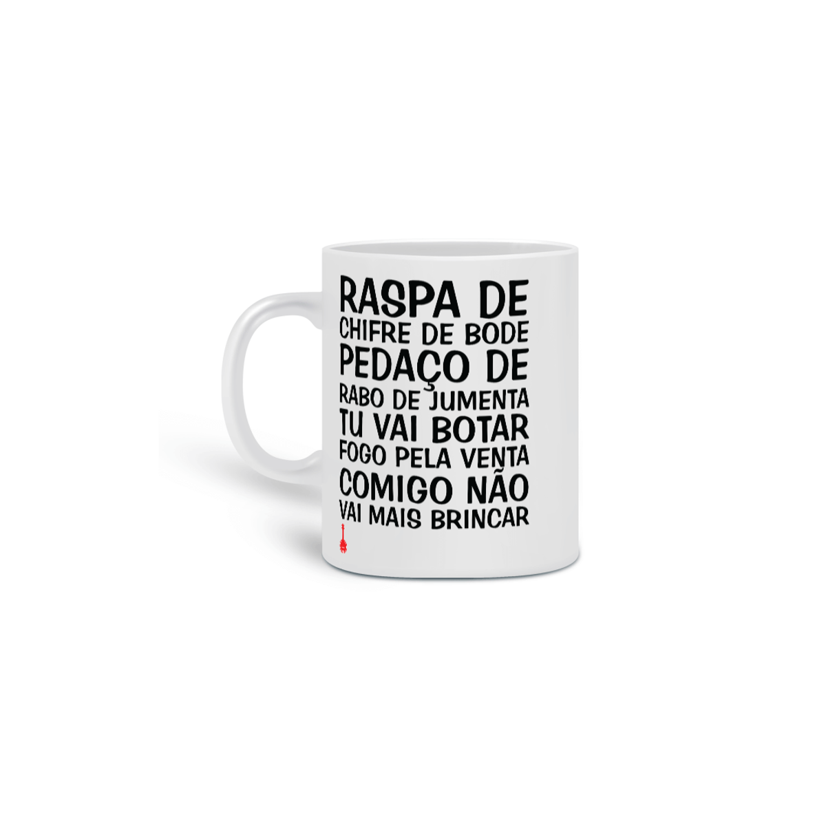 Nome do produto: Caneca Raspa de Chifre de Bode