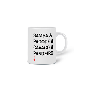 Nome do produtoCaneca Samba, Pagode, Cavaco e Pandeiro