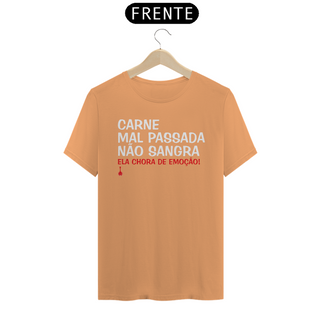 Nome do produtoCamiseta Carne Mal Passada Não Sangra - Estonada