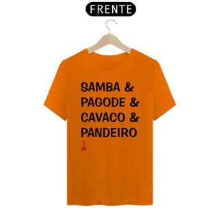 Nome do produtoCamiseta Samba, Pagode, Cavaco e Pandeiro