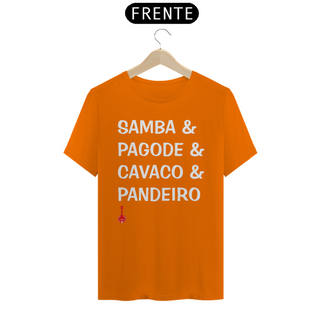 Nome do produtoCamiseta Samba, Pagode, Cavaco e Pandeiro