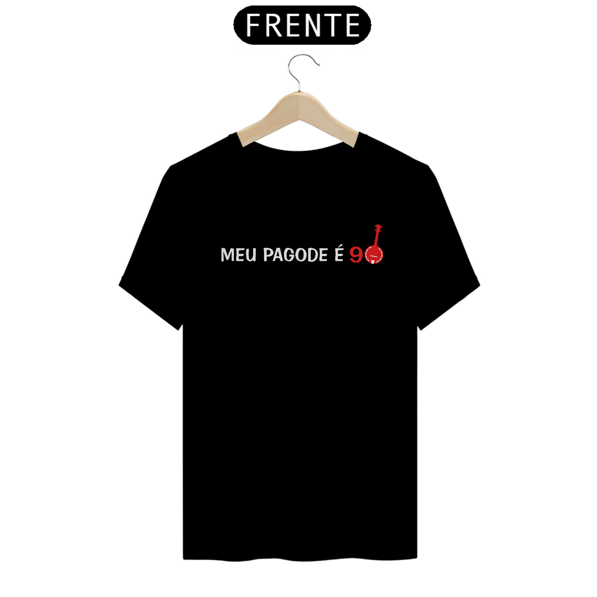 Nome do produto: Camiseta Meu Pagode é 90