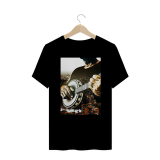 Camiseta Plus Size Tocando Banjo