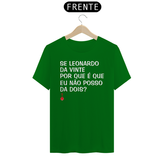 Camiseta Se Leonardo Da Vinte