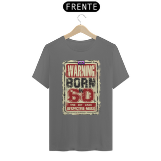 Nome do produtoCamiseta - Born in 60s