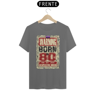 Nome do produtoCamiseta - Born in 80s