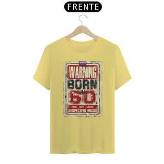 Nome do produtoCamiseta - Born in 60s