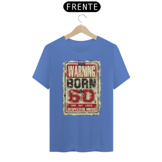 Nome do produtoCamiseta - Born in 60s