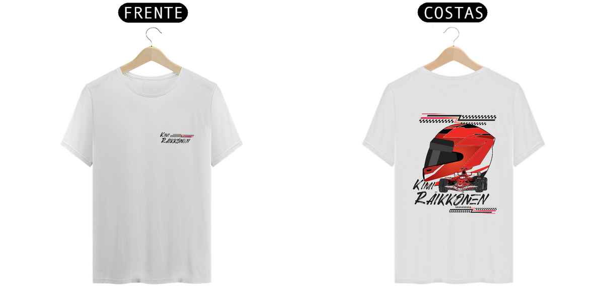 Nome do produto: Camiseta Kimi Räikkönen Old Times