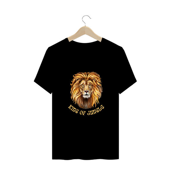 Vitoryne T-Shirt  Plus Size Rei da Selva