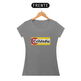 Nome do produtoCEILÂNDIA - Camiseta Feminina Baby Long Cores