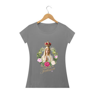 Nome do produtoCamiseta Nossa Senhora de Fátima - Feminina