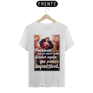 Nome do produtoCamiseta Nossa Senhora Desatadora dos Nós