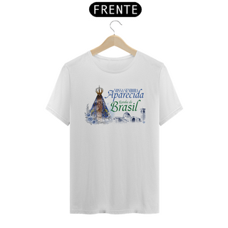 Nome do produtoCamiseta Nossa Senhora Aparecida - Rainha do Brasil