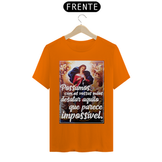 Nome do produtoCamiseta Nossa Senhora Desatadora dos Nós