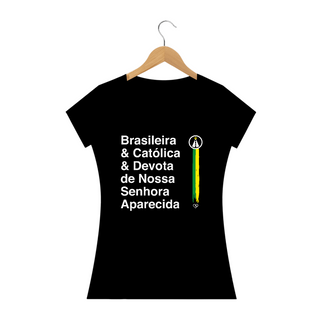 Nome do produtoCamiseta Brasileira Devota - Feminina