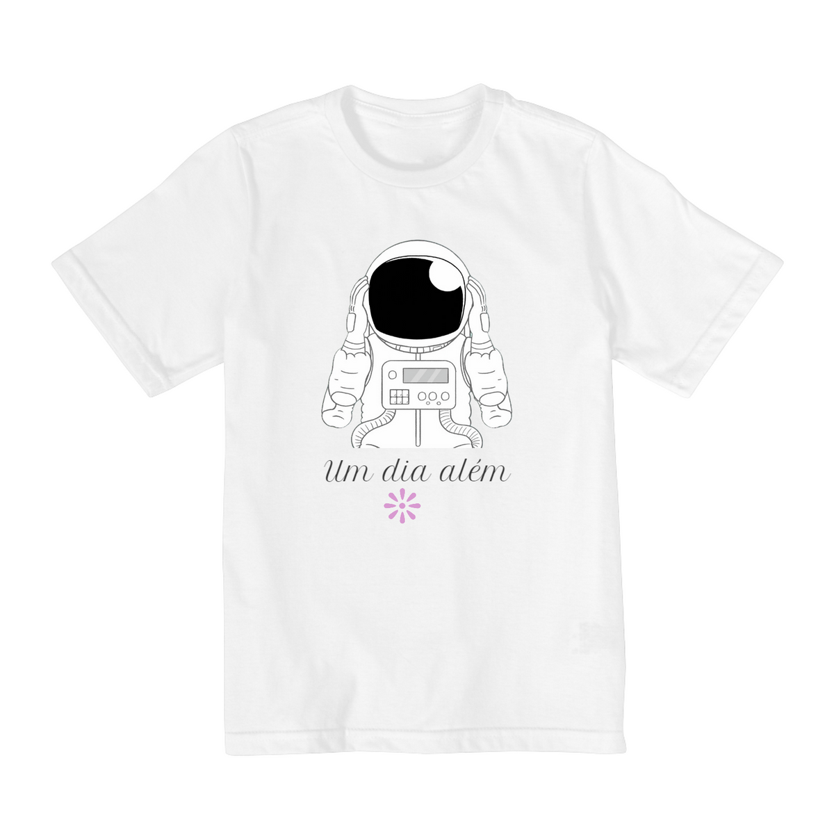 Nome do produto: Um dia além - astronauta rosa (infantil - 02 a 08 anos)