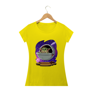 Nome do produtoT-SHIRT FEMININA - BABY YODA