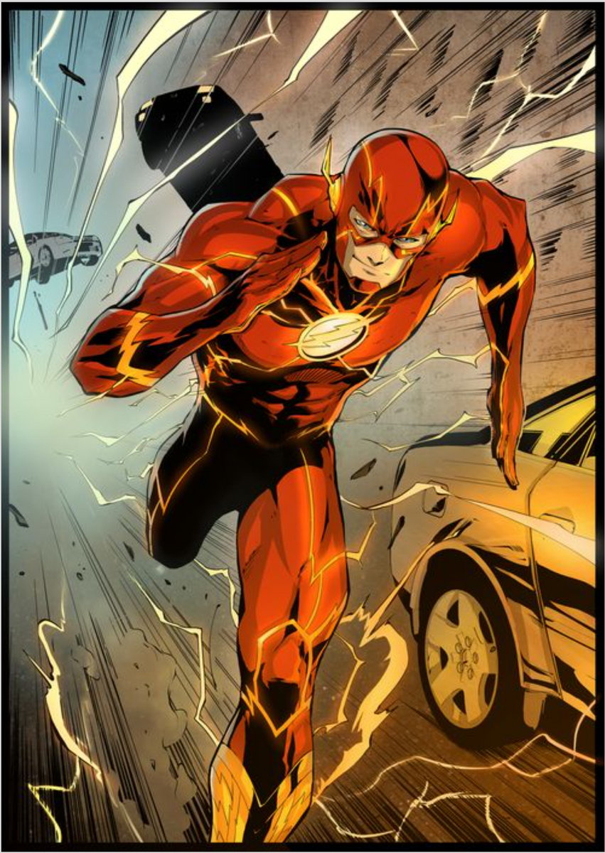 Nome do produto: Quadro The Flash 