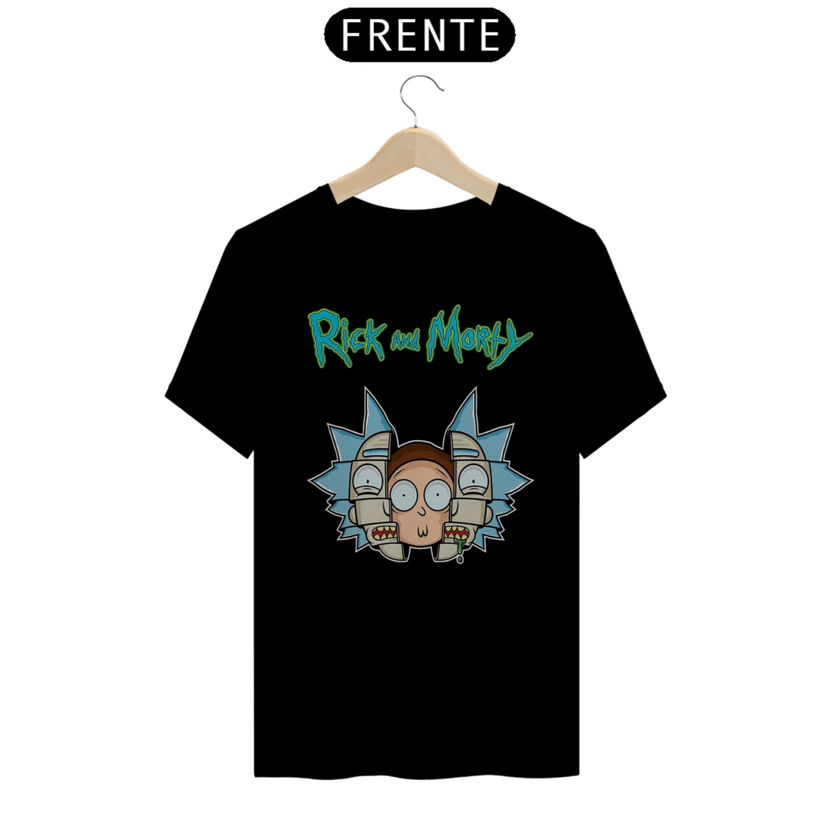 Nome do produto: CAMISETA MASCULINA - RICK AND MORTY