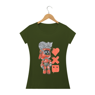 Nome do produtoT-SHIRT FEMININA -  LOVE, DEATH E ROBOTS