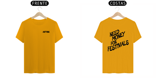 Nome do produtoAnythink - Camiseta Need Money for Festival (Claras)