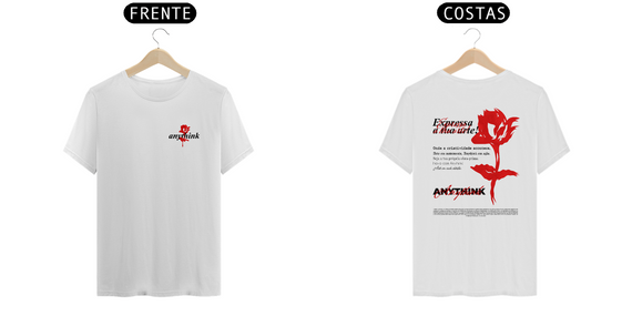 Anythink - Camiseta lifestyle Branca