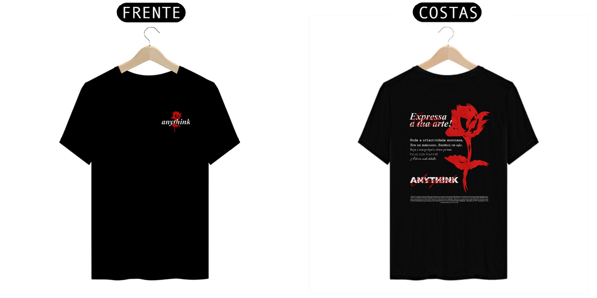 Nome do produto: Anythink - Camiseta lifestyle Preta