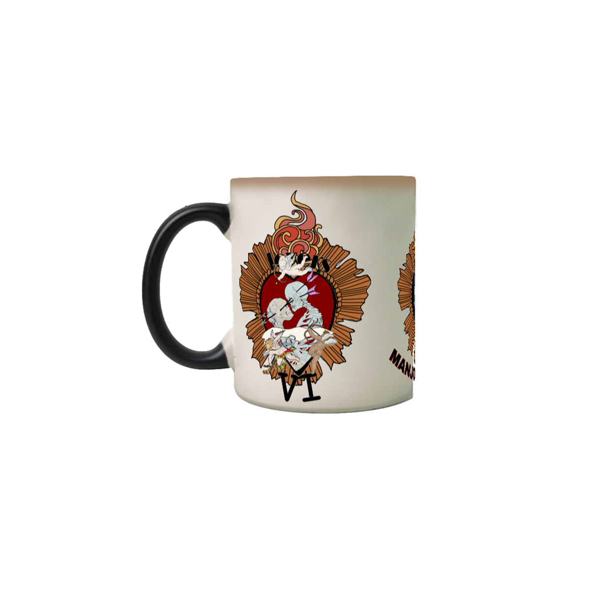 Nome do produto: The Lovers VI  (caneca magica)