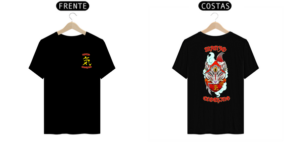 KITSUNE ( CAMISETA COM TECIDO DE ALTA QUALIDADE)