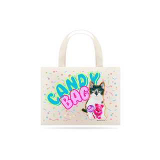 Ecobag Gatinho Pirulito - Candy Bag