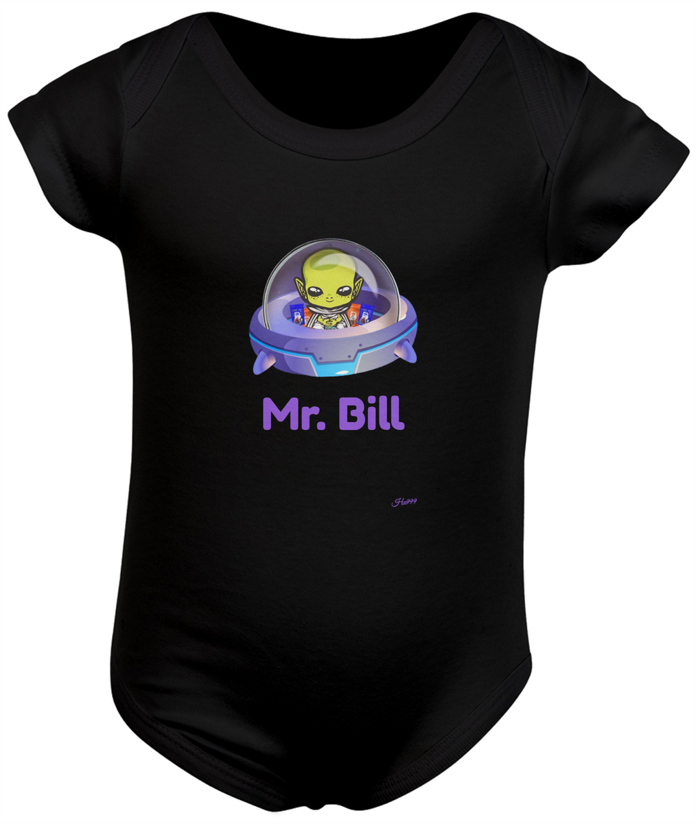 Nome do produto: Body Infantil Mr. Bill