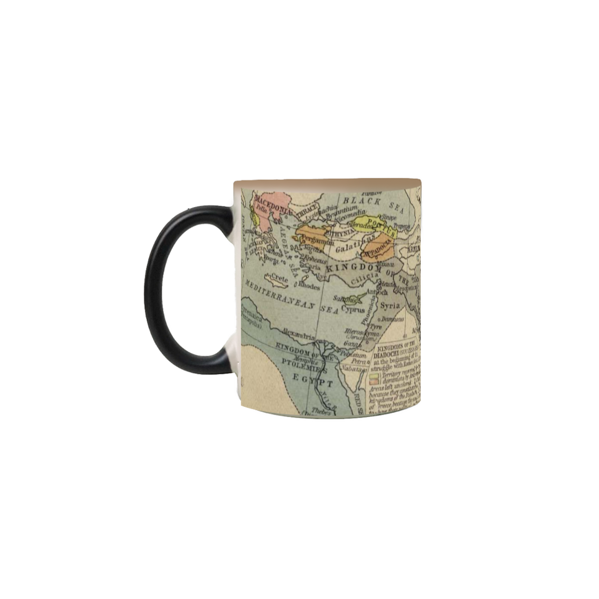 Nome do produto: caneca mágica - mapa