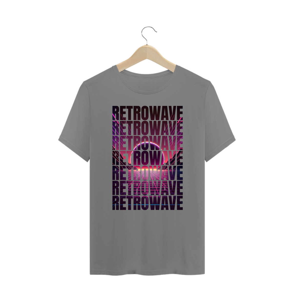 Nome do produto: T-Shirt Plus Size - RetroWave