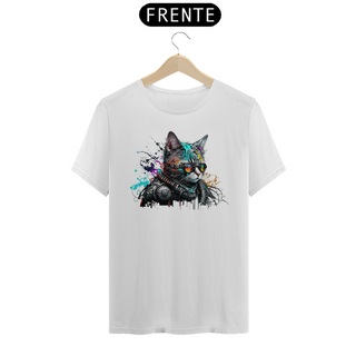 Nome do produtoT-Shirt - Cat Cyberpunk