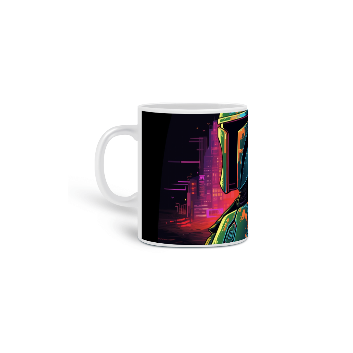 Nome do produto: Caneca - Mandalorian Punk