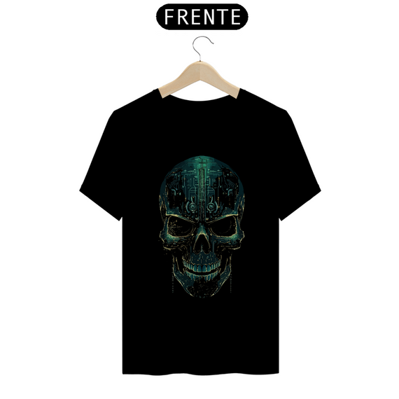 T-Shirt Cyber Skull