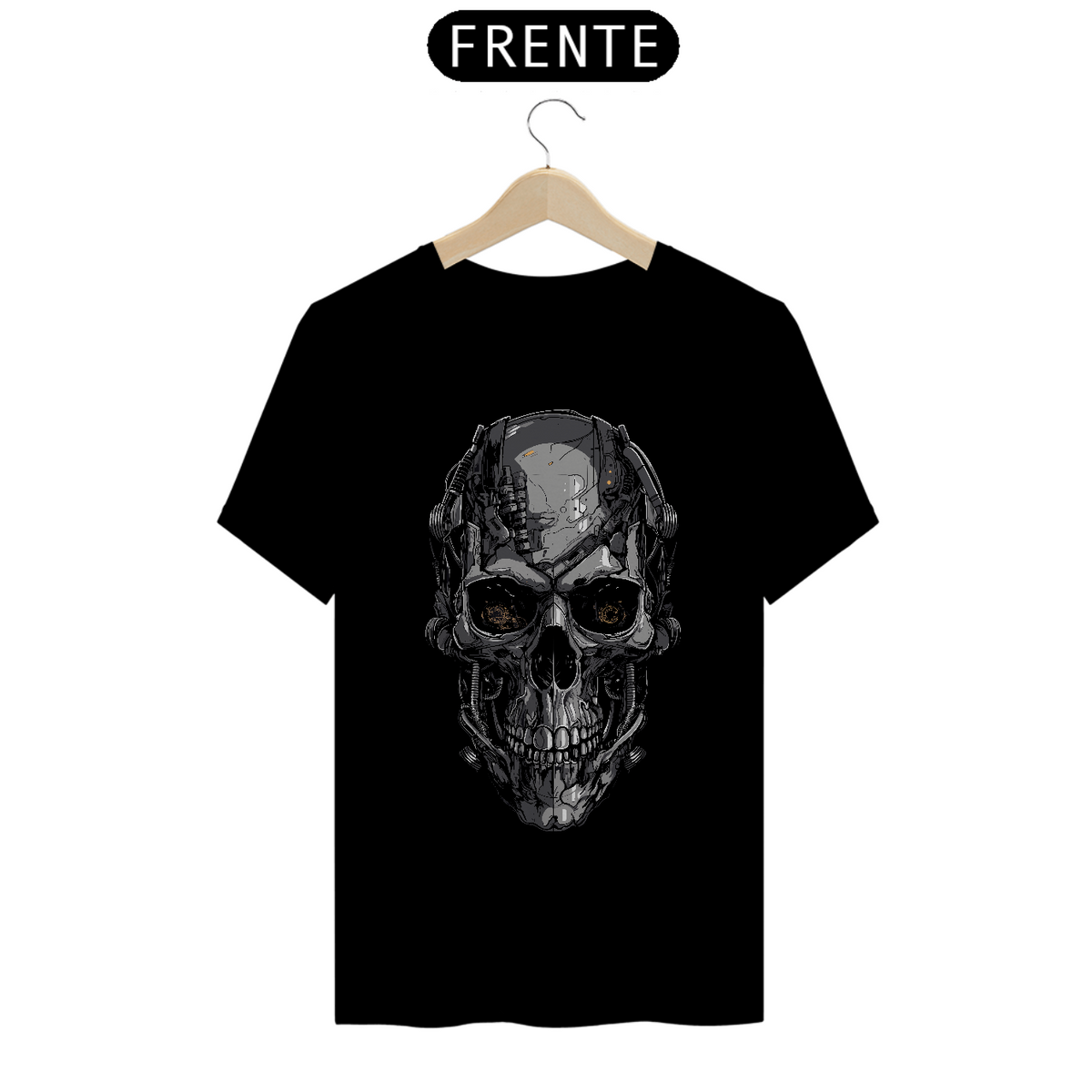 Nome do produto: T-Shirt - CyberSkull II