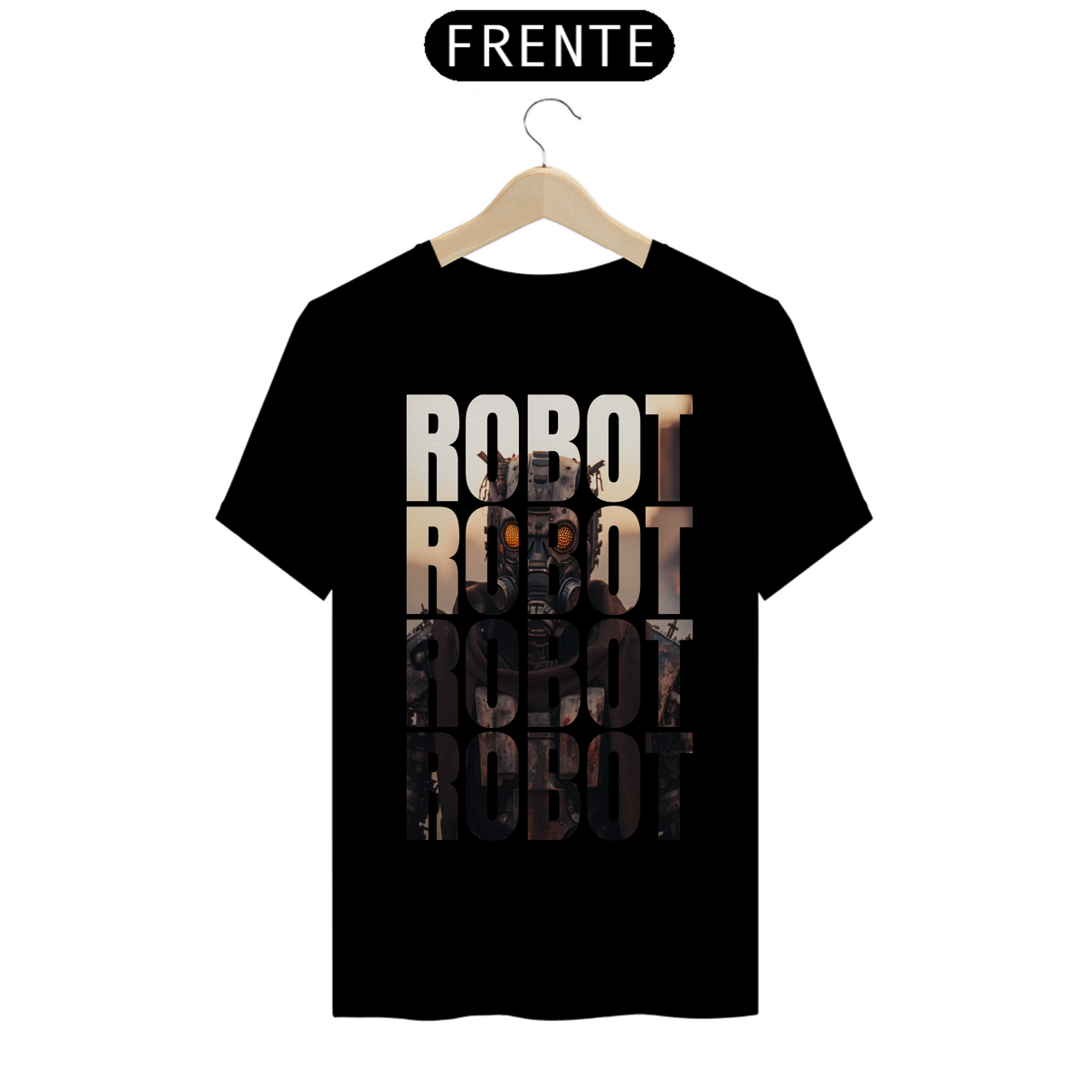 Nome do produto: T-shirt - Robot