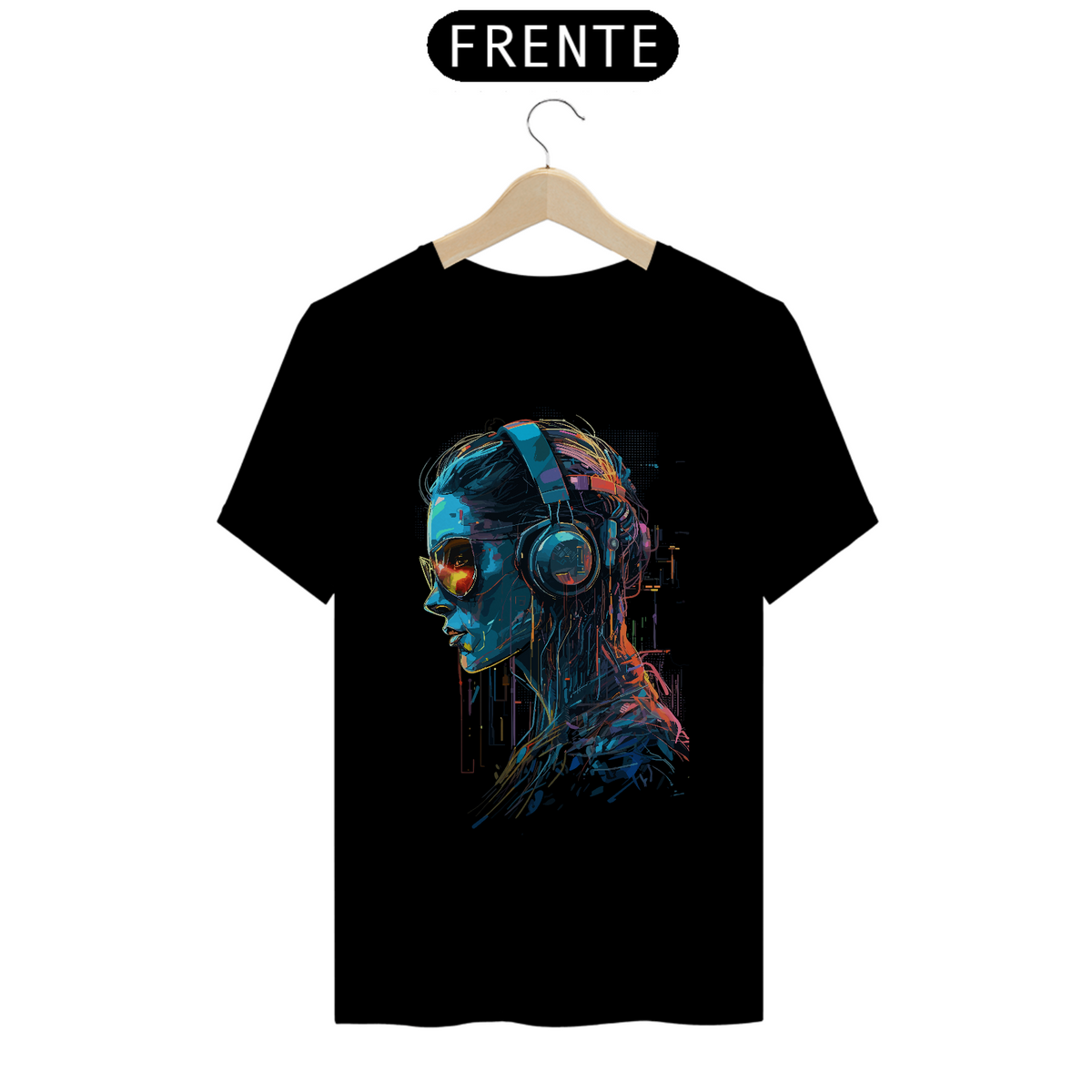 Nome do produto: T-Shirt - CyberGirl III