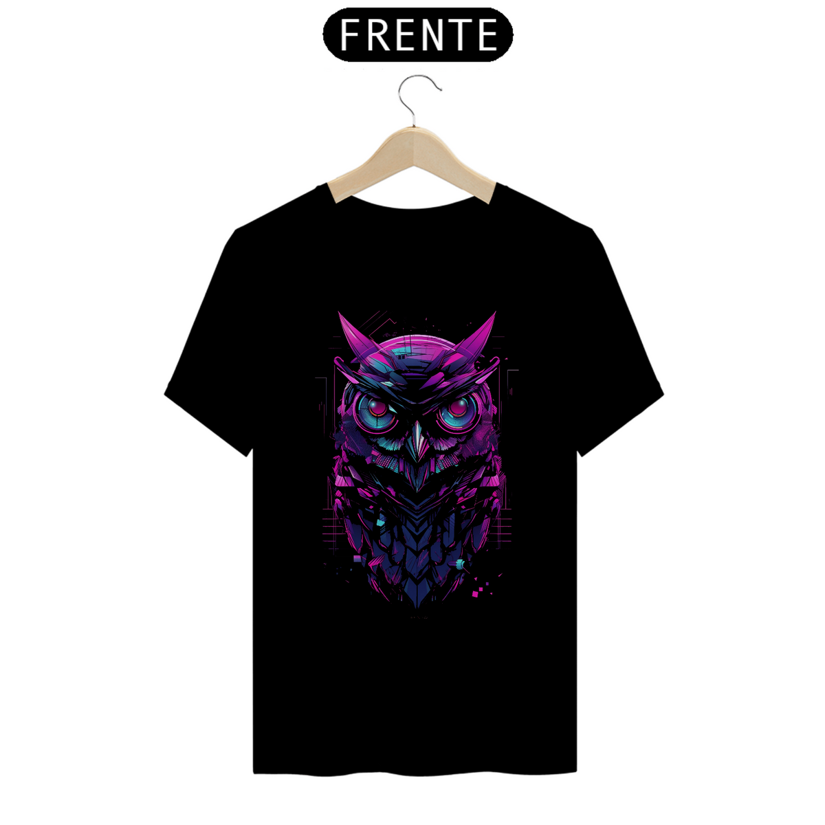 Nome do produto: T-shirt - The Futuristic Owl