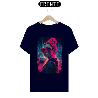 Nome do produtoCamiseta Cyberpunk - Cyber Rose