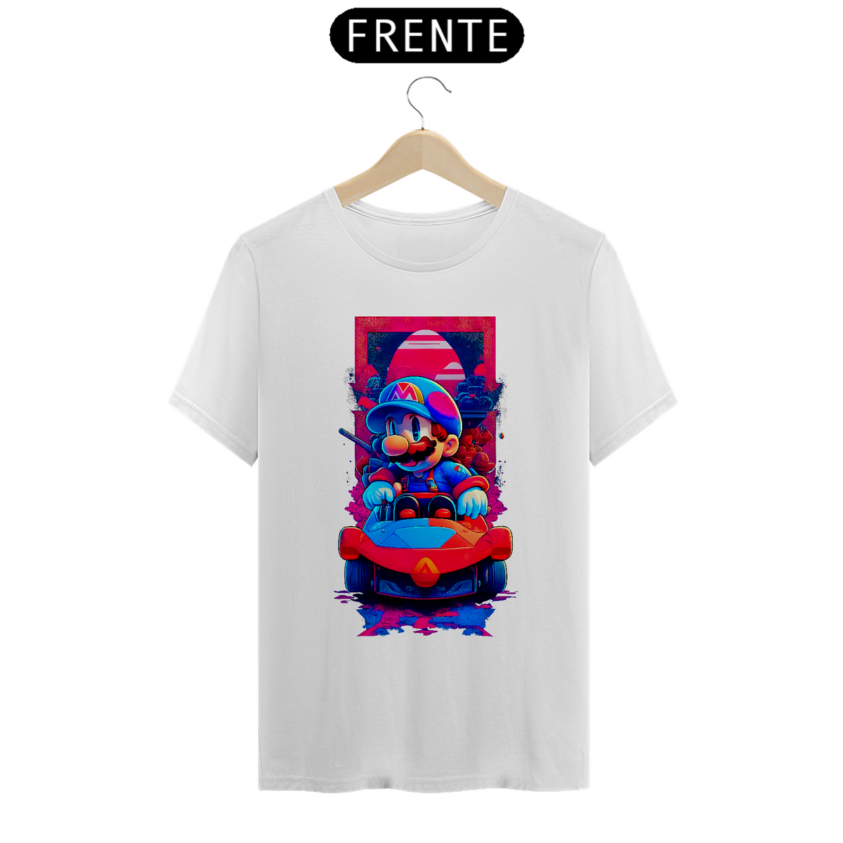 Nome do produto: Camiseta Cyberpunk - Neo Mario