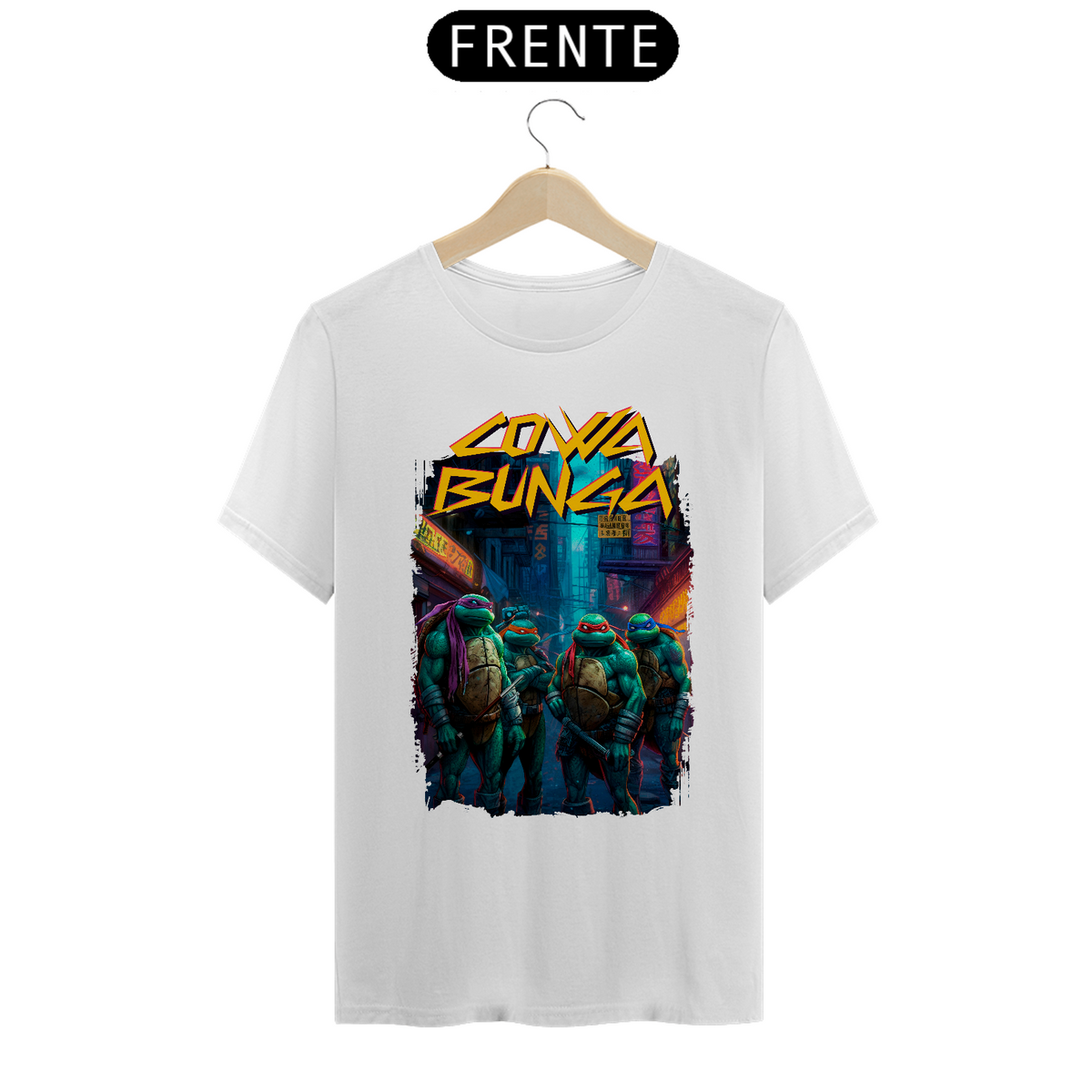 Nome do produto: Camiseta Cyberpunk - Cowagunga