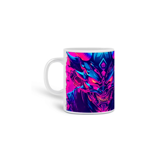 Caneca Cyberpunk - Devil Shinobi