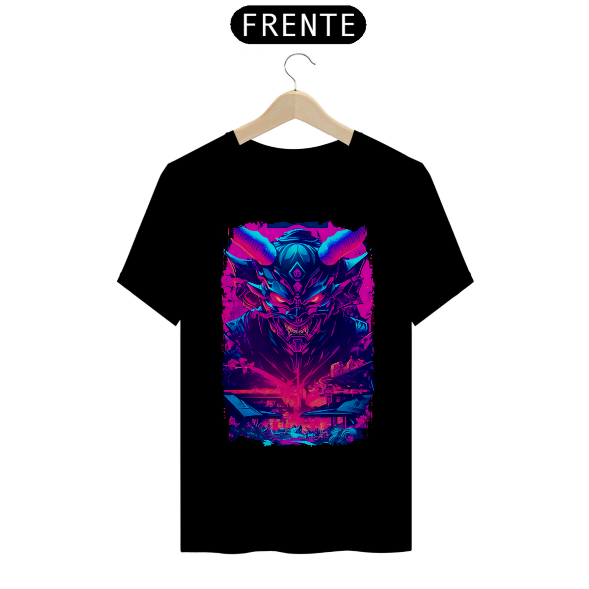 Nome do produto: Camiseta Cyberpunk - Cyber Devil