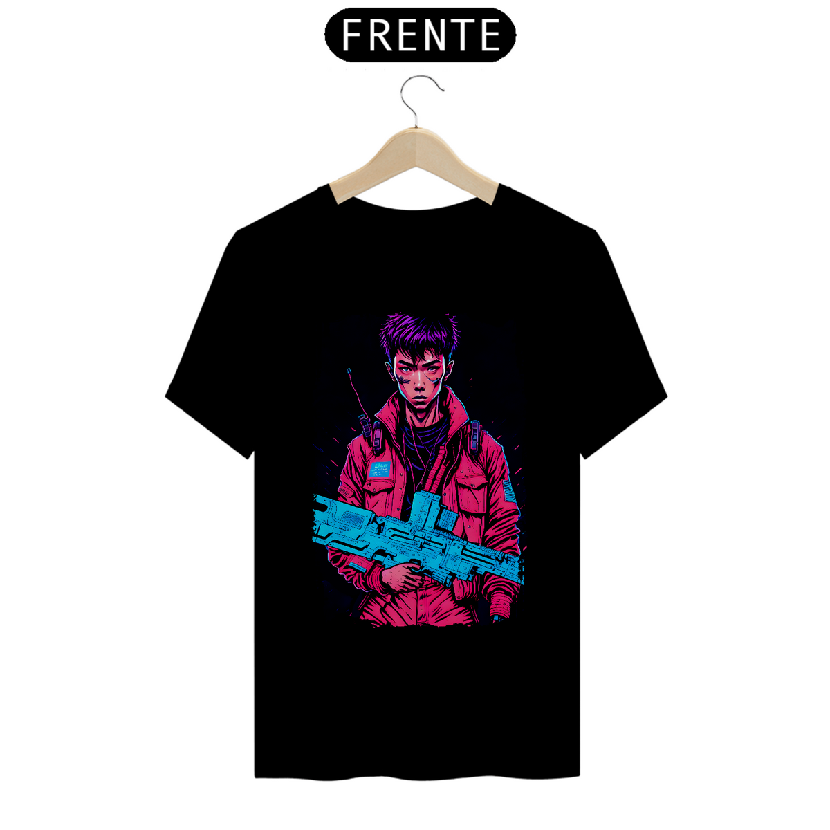 Nome do produto: Camiseta Cyberpunk - Shadow Kaneda